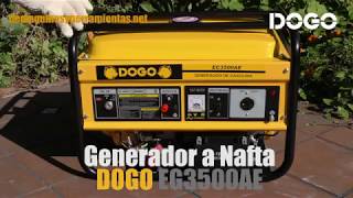 GENERADOR GRUPO ELECTROGENO DOGO EG3500AE [upl. by Anirtik]