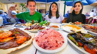 Huge Iranian Food Tour INSANE KEBABS  Cherry Rice  Best Persian Food in Los Angeles [upl. by Tekla]