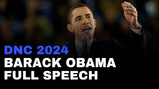 Barack Obama DNC 2024  Obama DNC 2024  DNC Convention 2024  DNC Speeches [upl. by Vasiliki]