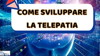 Come sviluppare la TELEPATIA POTENZIA la tua MENTE 9 passaggi [upl. by Rosemare]