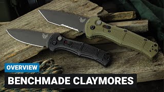 Benchmade Claymore Autos  Tactical EDC Overview [upl. by Rettuc]