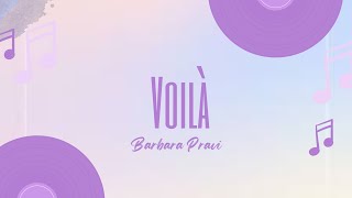 Barbara Pravi  Voilà Lyrics [upl. by Yerhcaz803]