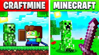 Trying Terrible Ripoff Minecraft Apps [upl. by Niaz863]