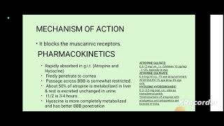 AntiCholinergic drugs [upl. by Inajar]