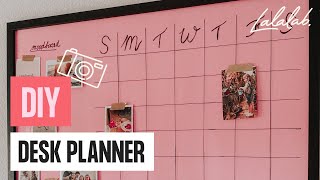 DIY  Desk planner [upl. by Matthieu]