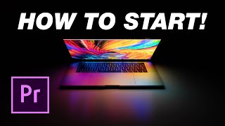 Adobe Premiere Pro Tutorial How To Start For Beginners [upl. by Anolla624]