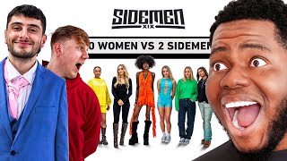 20 WOMEN VS 2 SIDEMEN ANGRY GINGE amp DANNY AARONS REACTION [upl. by Swanhilda]