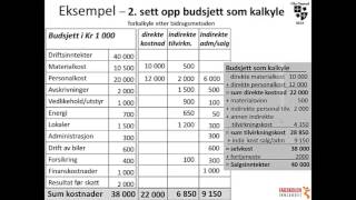 Kalkyle3 basert på selvkost [upl. by Fredrick]