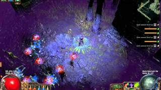 Path of Exile The Awakening Beta Crit Split Arrow Ranger Review [upl. by Willing]