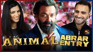 ANIMAL ABRAR’S ENTRY  JAMAL KUDU Full Video REACTION  Ranbir Kapoor Bobby Deol Sandeep Vanga [upl. by Dyna444]