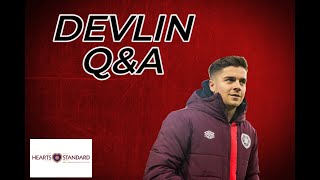 Cammy Devlin on injury FOMO of Asian Cup and what he has learned about Hearts [upl. by Coe]