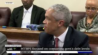 MTBPS focused on containing govts debt levels [upl. by Anael]