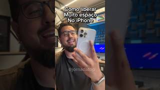 Liberando espaço no iPhone iphone dicas celular truques tecnologia [upl. by Leuamme3]