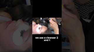 The Ultimate Lash Cleanser Guide Tips amp Tricksshorts eyelashextensions lashes beauty [upl. by Kluge]