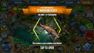 PLATECARPUS UNLOCKED JURASSIC WORLD [upl. by Mochun293]