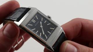 PreOwned JaegerLeCoultre Grande Reverso UltraThin Tribute to 1931 Q2788570 Luxury Watch Review [upl. by Ativet]