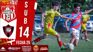 Fecha 25 Gral Caballero JLM vs Cerro Porteño  Sub 14 [upl. by Reynold]