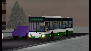 OBJAZD ROBLOX UB MZK Chojnice MAN NL283 Linia 120 Kier Kazimierza Wielkiego [upl. by Yduj706]