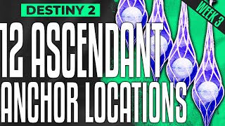 Destiny 2 All 12 Moon Ascendant Anchor Locations – Parallax Trajectory Destiny 2 Guide – Week 3 [upl. by Carbone]