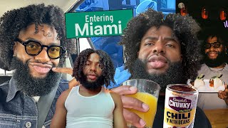 It was the can of chili beans for melike MIAMI VLOG I got flewed out yall 👀 [upl. by Keiryt242]