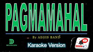 Aegis  Pagmamahal karaoke version [upl. by Josefina]