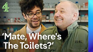 Bob Mortimer And Richard Ayoade In Utter HYSTERICS Trying Expired Goods  Travel Man  Channel 4 [upl. by Samaj]