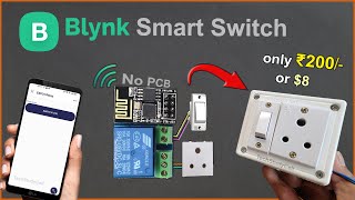 IoT project using ESP01 relay circuit with Blynk  ESP8266 projects 2023 [upl. by Nirad]