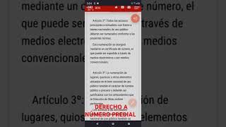 Derecho a numeración predial [upl. by Lleval]