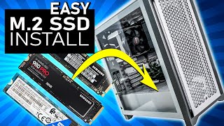 How to Install an NVMe or SATA M2 SSD in a PC [upl. by Loring]