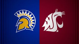 WSU Football Highlights vs San Jose State  92024 [upl. by Adalard]