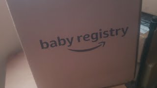 AMAZON BABY REGISTRY BOX 2024 [upl. by Lebazi]