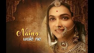 Nainowale Ne Song  Padmaavat  Deepika Padukone  Shahid Kapoor  Ranveer Singh musicss [upl. by Fayette]