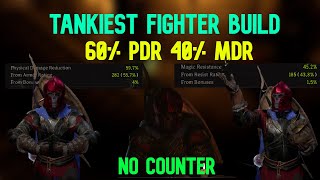 Tankiest Fighter Build  60 PDR 40 MDR [upl. by Aekin]