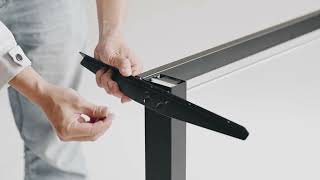 Agilestic Electric Standing Desk Installation Video in details [upl. by Debor]