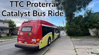 Toronto TTC 14 Glencairn Bus Ride  Full Route Westbound 7122024 [upl. by Aibos]