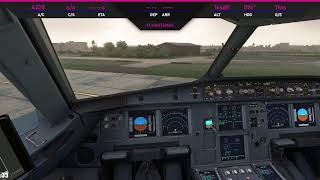 MSFS2020  Landing in Frankfurt Hahn EDFH  Wizz Air A320 [upl. by Lexerd966]