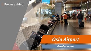 The World Of Vanderlande Oslo Airport Gardermoen  Process video [upl. by Yatnohs253]