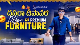 Premium Dining Tables  Dasara and Diwali Offers  Neekedia [upl. by Flosi915]