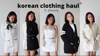 Korean Clothing TryOn Haul Philippines ft Dressvy  Michelle G [upl. by Pachton]