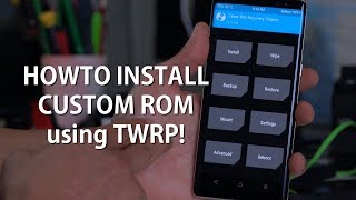 How to Install Custom ROM using TWRP for Android Android Root 101 3 [upl. by Bard494]