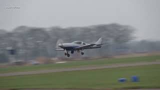 Lancair Legacy 2000 L2K331 PHFFA Teuge Airport 15 Feb 2023 [upl. by Jagir426]