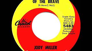 1965 HITS ARCHIVE Home Of The Brave  Jody Miller [upl. by Anoved]