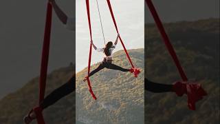 Amazing girl paragliding shorts paragliding [upl. by Siloum]