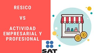 ✅📍 Comparacion RESICO vs Actividad Empresarial y Profesional ¿Cuál convendra mas [upl. by Naitsabas]