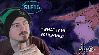 WHAT IS HE SCHEMING  Tower of God REACTION S1 Episode 10 [upl. by Dallas]