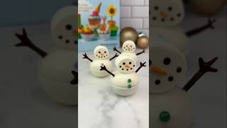 1️⃣9️⃣ Wibble wobble snowmen ⛄️ cakedbyrach christmas cakeart christmascountdown snowman cute [upl. by Benedict]