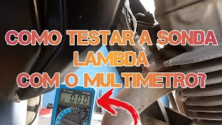 COMO TESTAR O SENSOR SONDA LAMBDA [upl. by Mick]