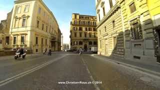 UHD4K Italy 270 Camera on board Rome GoPro Hero3 [upl. by Cathee]