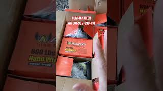 READY HAND WINCH 800lbs ALDO handtools katrol [upl. by Ocinom]