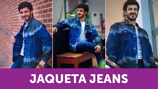 RECUPERAÇÃO DE JAQUETA JEANS [upl. by Zwick]